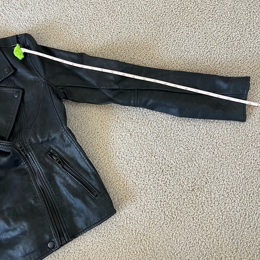 Anthropologie Blank NYC Women's Black Faux Leather Jacket - Picture 7 of 7